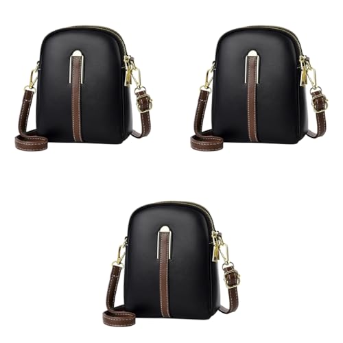 PALAY® Sling Bag Stylish PU Women Crossbody Phone Double Layer Daily with Detachable Shoulder Belt Casual Zipper Pouches Gift for 3 PCS PALAY® Sling Bag Stylish PU Women Crossbody Phone Double Layer Daily with Detachable Shoulder Belt Casual Zipper Pouches Gift for 3 PCS